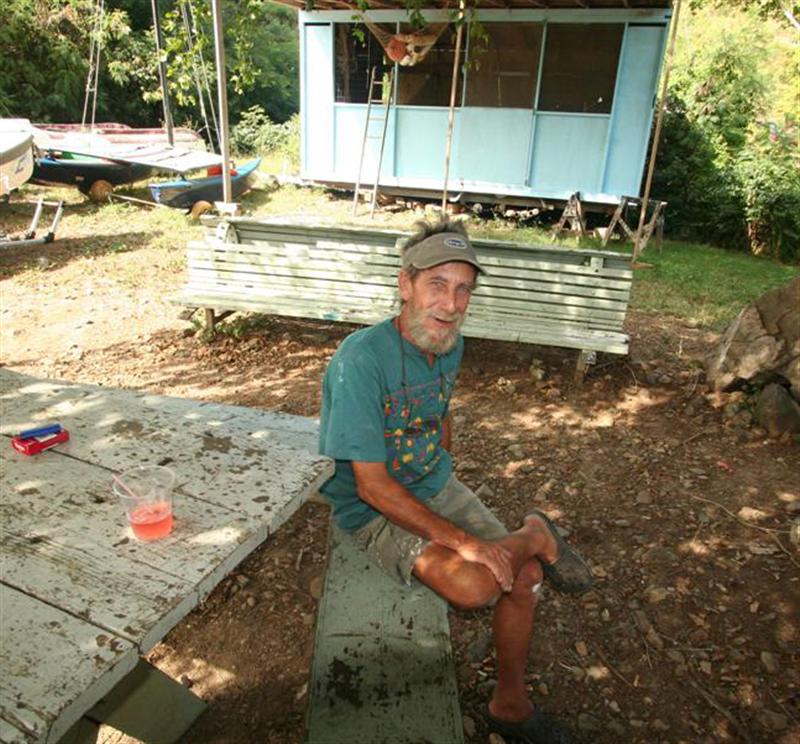 This is Will. After Hurricane Hugo, he inspired us by rebuilding his lumber pile
